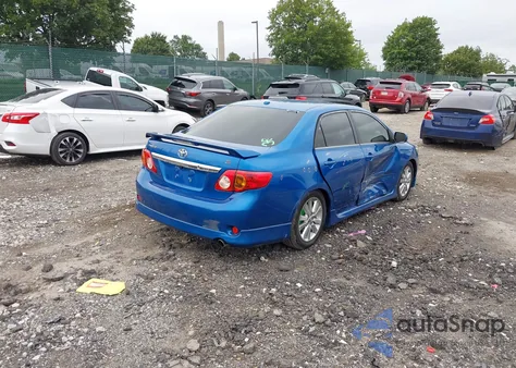 2010 Toyota Corolla S from USA, damaged, VIN 2T1BU4EE8AC355840